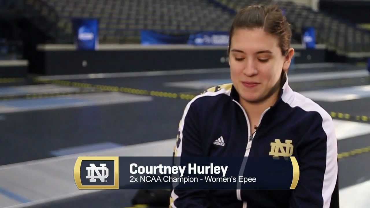 Courtney Hurley, NCAA Champion - Notre Dame Fencing