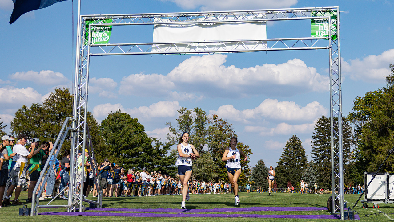Cross Country finish line