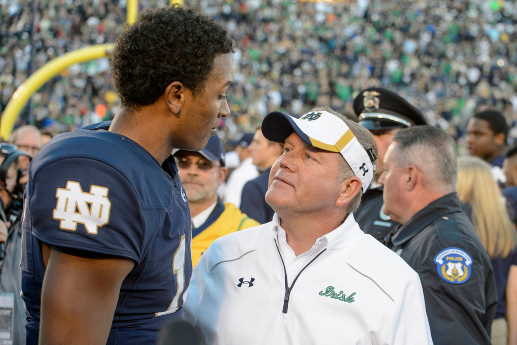 No. 14 Georgia Tech vs. No. 8 Notre Dame