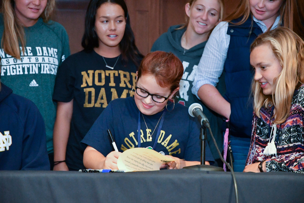 Fighting Irish Fight For Life Signing Day Party