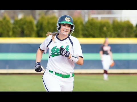 Highlights - Notre Dame Softball vs. Virginia Tech