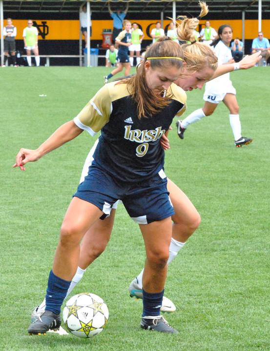 Sophomore forward Lauren Bohaboy had a team-high eight shots in Notre Dame's 3-0 loss at #RV/22 Washington on Sunday afternoon.
