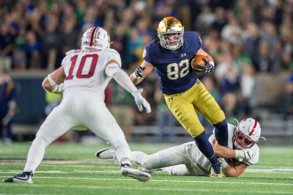 Notre Dame 10, Stanford 17