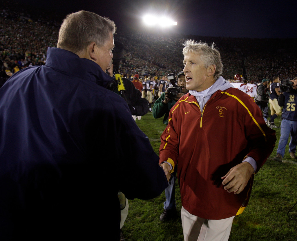 Notre Dame vs. USC: The Rivalry in Photos