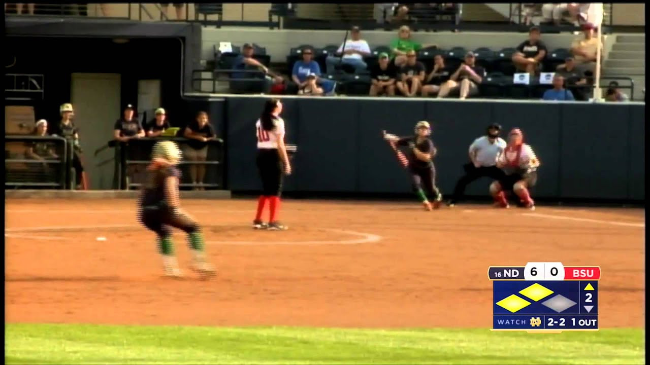 Notre Dame vs. Ball State Softball NCAA Regional Highlights