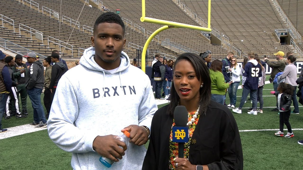 Instant Reaction | @NDFootball Blue-Gold Game: Brandon Wimbush (2018)