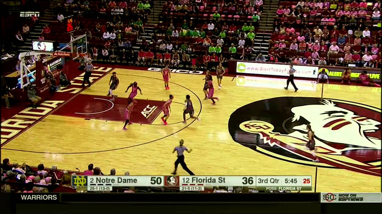 WBB Florida State Highlights
