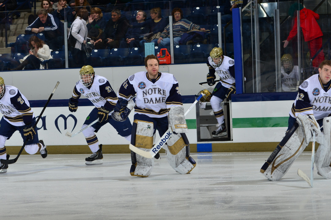 Follow senior goaltender Joe Rogers on the road this season when the Irish visit new places in Hockey East.