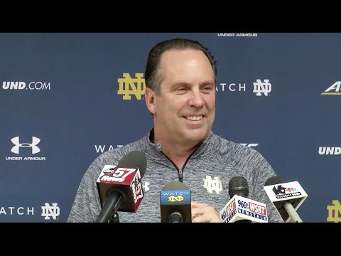 Mike Brey Press Conference - Villanova