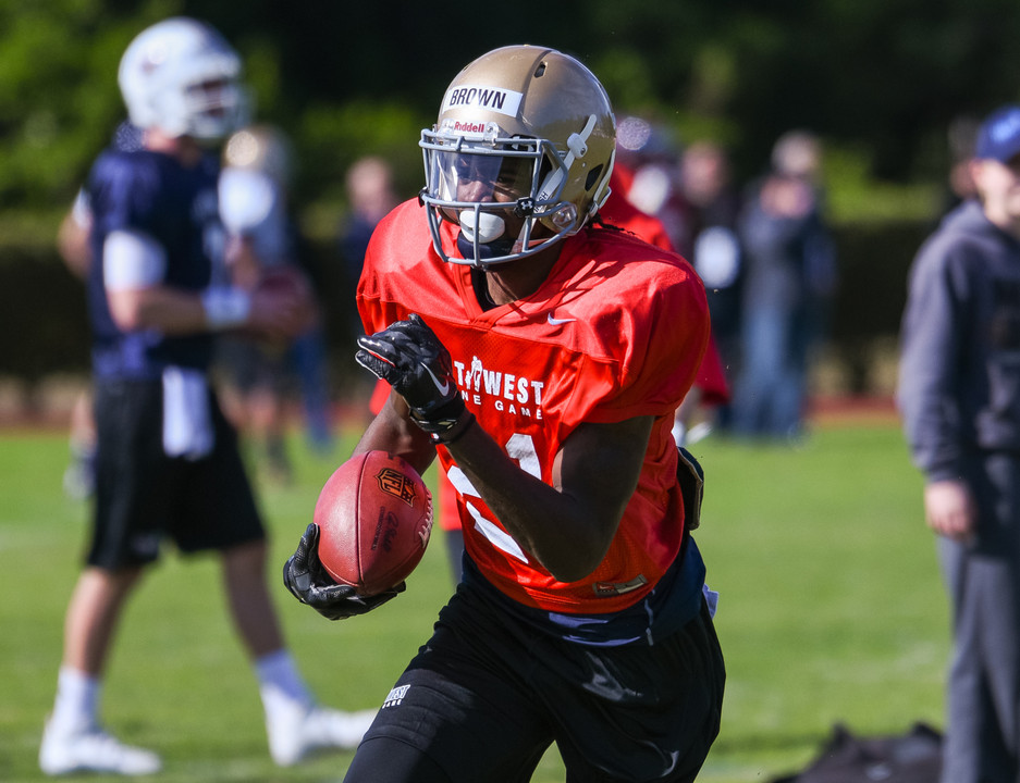 Chris Brown is one of three Notre Dame players participating in the East-West Shrine Game