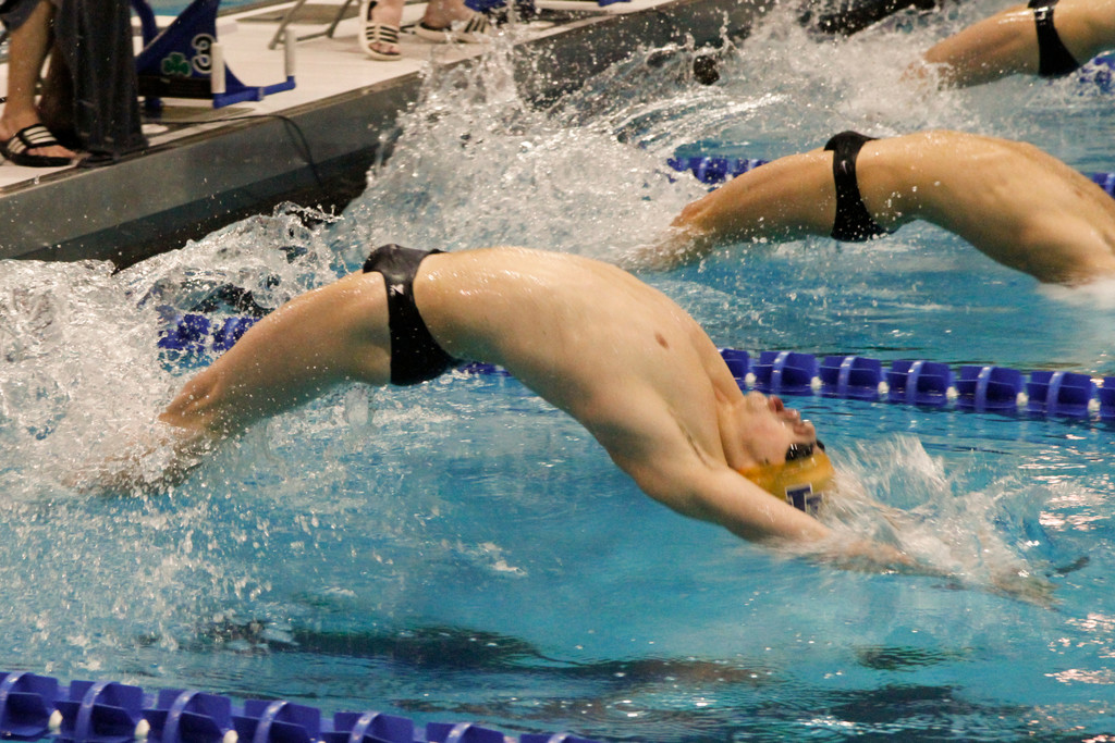 1/21 Men's & Women's Swimming & Diving vs. Michigan State