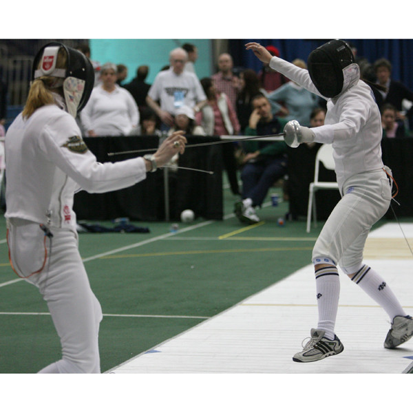 Notre Dame Women's Fencing 2007 Photo Gallery (photos by Jim O'Connor and Chris Pedota)