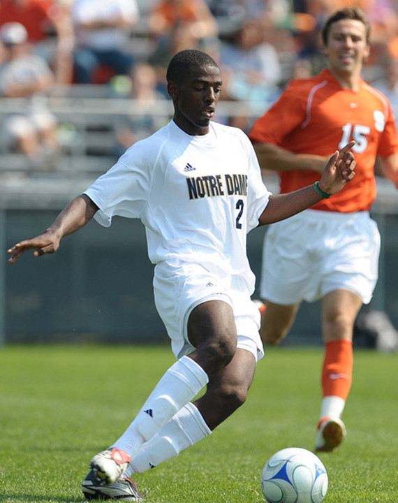Aaron Maund started all 21 games for the Irish during his rookie season in 2008.