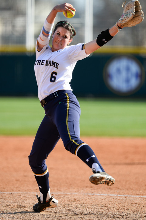 Sophomore Rachel Nasland threw six no-hit innings of relief on Sunday against Hofstra