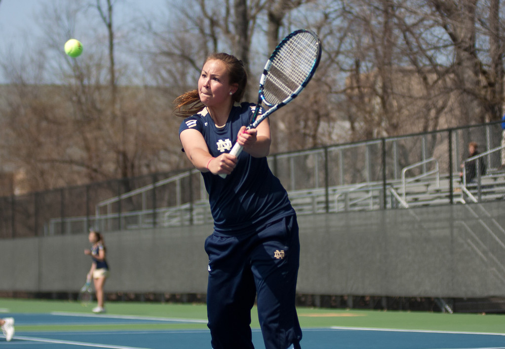 04-07-2013 Notre Dame Women's Senior Day