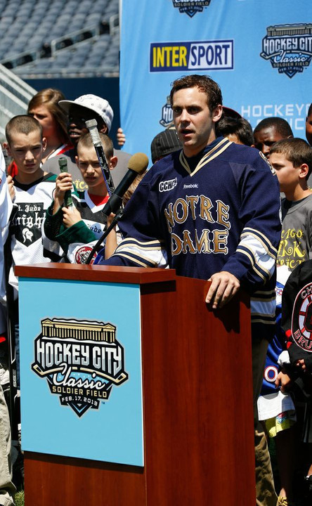 Senior defenseman Sam Calabrese will get a chance to live his dream when the Irish face Miami at Soldier Field on Sunday afternoon.