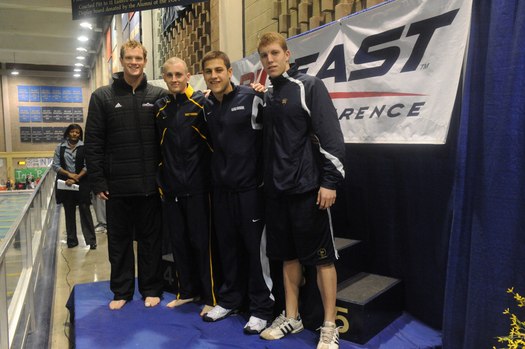 John Lytle (far right) was named the Notre Dame Monogram Club MVP.