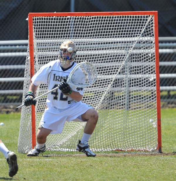 Senior goalie Scott Rodgers made 13 saves to move his record to 6-3 this season.