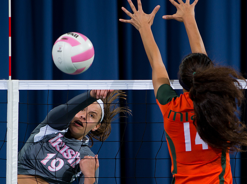 Junior Jeni Houser was named an AVCA honorable mention All-American Wednesday.