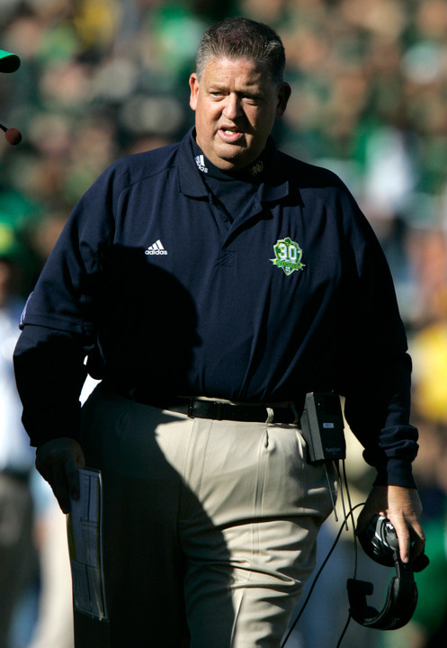 Irish head coach Charlie Weis made several announcements related to his coaching staff during Friday morning's media session at the Guglielmino Athletics Complex on the Notre Dame campus.