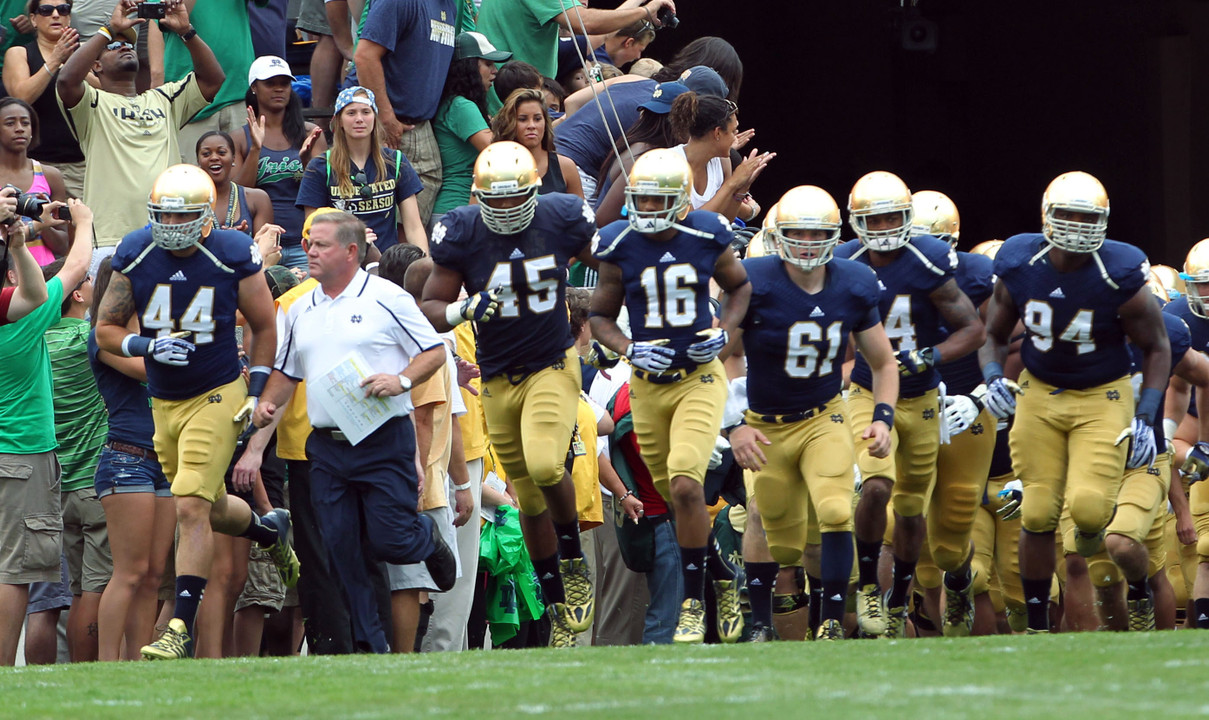 Notre Dame vs. Temple (USATSI)