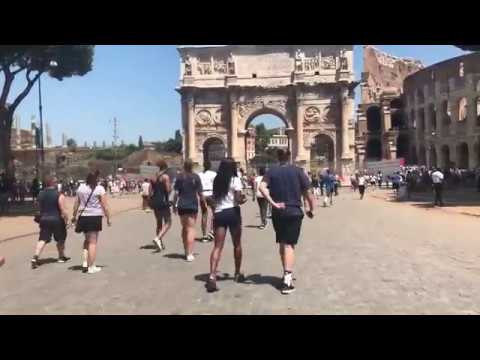 #NDWBBAbroad | Day 1 | Colosseum Visit