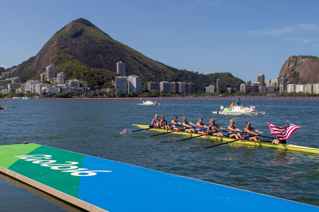 Polk Wins Gold Medal With U.S. Women's Eight