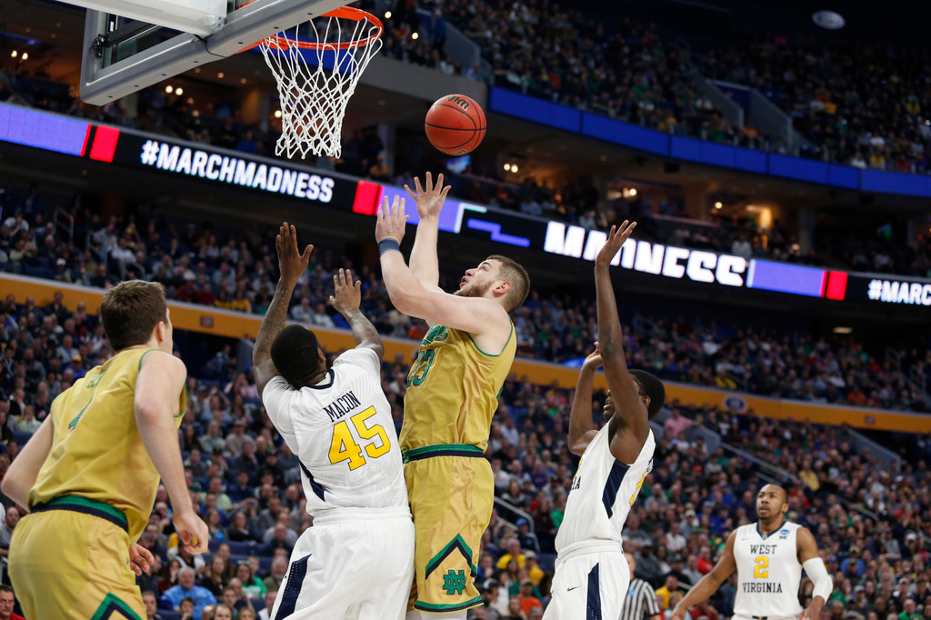 Notre Dame 71, West Virginia 83 (NCAA Second Round)