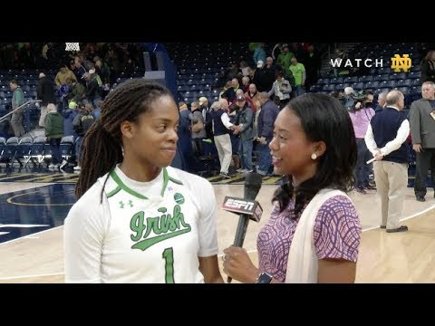 Instant Reaction | @ndwbb vs. Michigan State: Lili Thompson (2017)