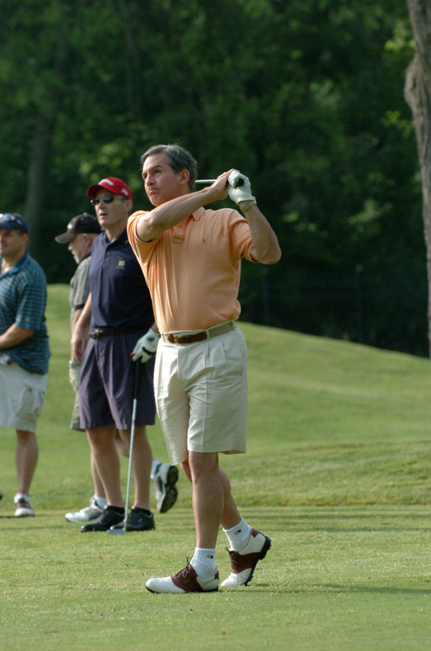Dues paying members of the Monogram Club recieve inviations to events such as the Riehle Open.