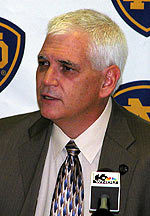 New Irish head coach Jeff Jackson's 2005-06 Notre Dame hockey team was picked ninth by the coaches and the media in the league's preseason poll announced at CCHA Media Day on Sept. 27.