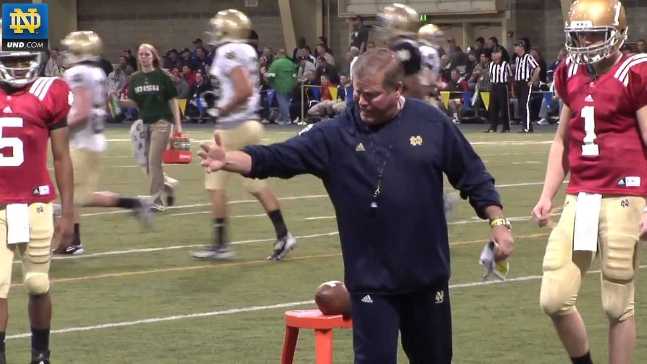 Notre Dame Football - Spring Practice Update - April 13, 2012