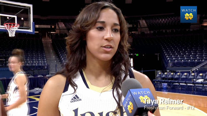 Taya Reimer - Women's Basketball - Notre Dame Fighting Irish
