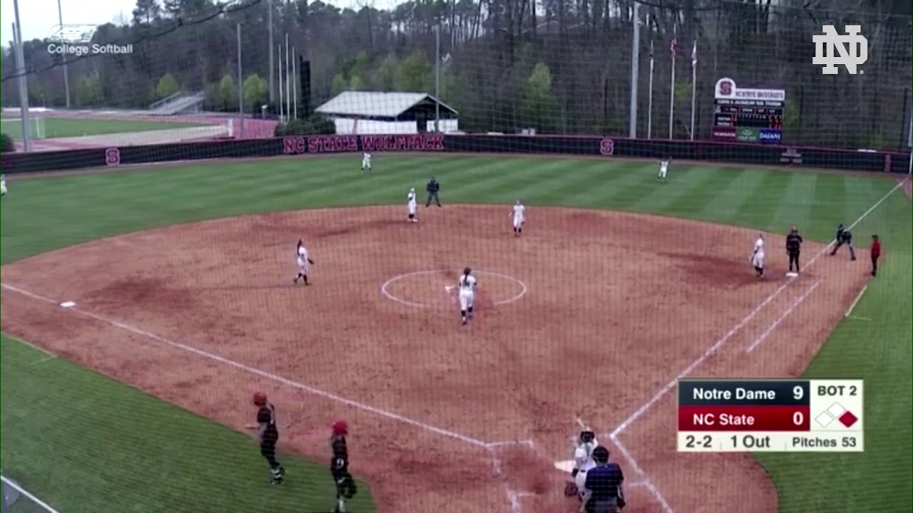 Highlights | @NDsoftball vs. North Carolina State (2018)