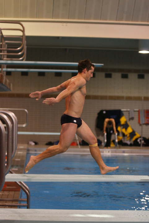 The Irish welcome Cleveland State to the Rolfs Aquatic Center next Saturday (Nov. 16).