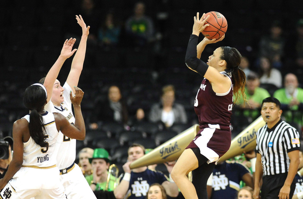 NCAA Sweet 16: ND WBB vs. Texas A&M (USATSI)