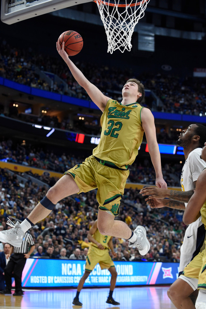 Notre Dame 71, West Virginia 83 (NCAA Second Round)