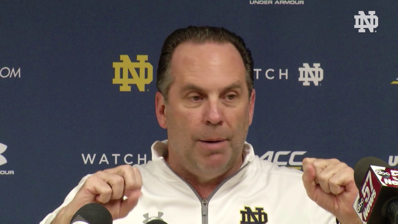 Mike  Brey Press Conference Purdue