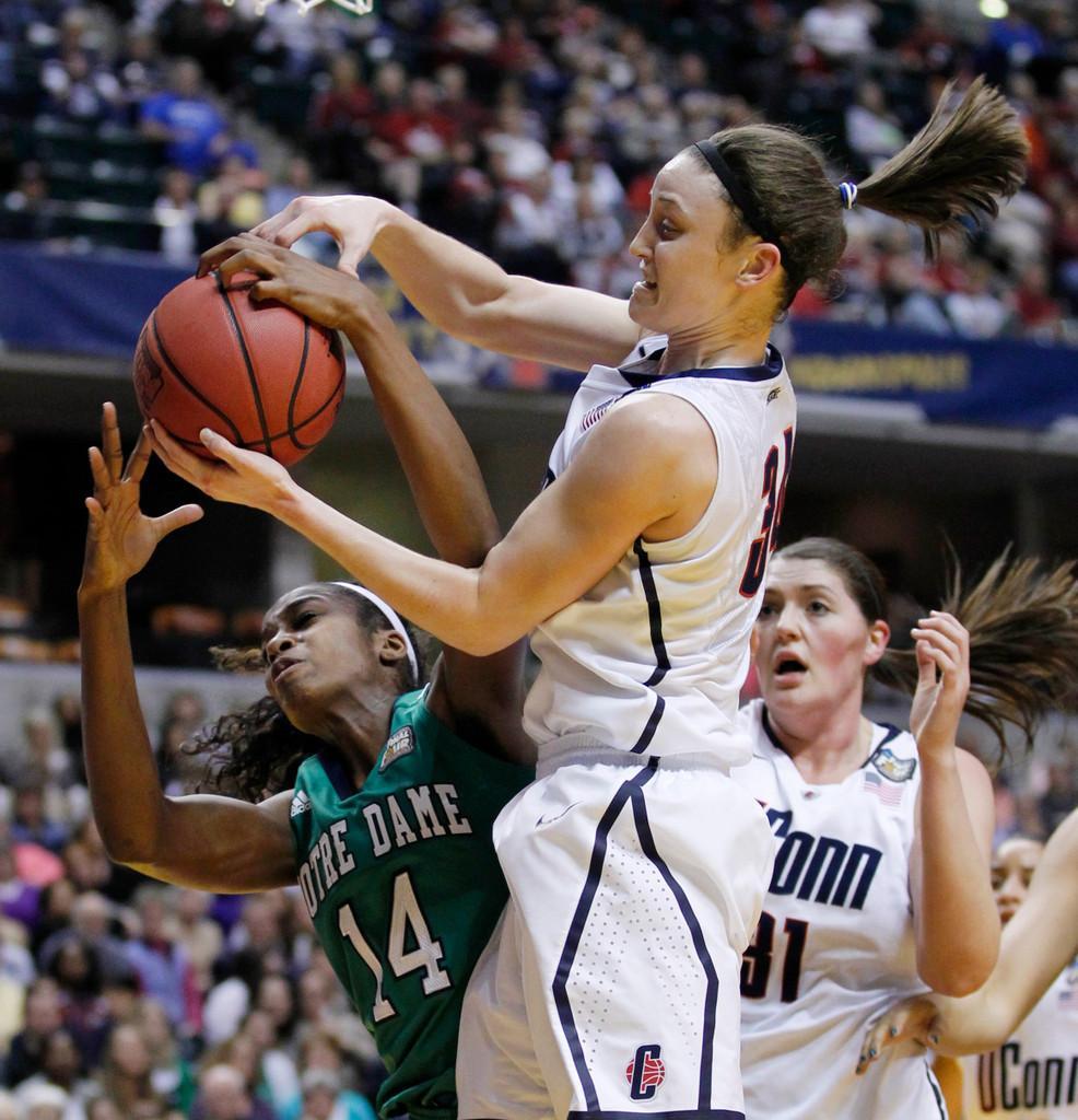 Irish Advance to Final, Topple Top-Ranked UConn 72-63 (AP)