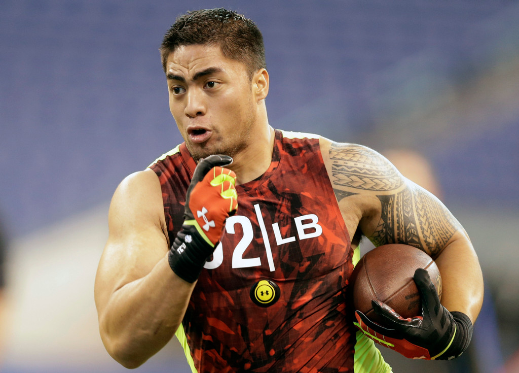 Irish at the NFL Combine (AP)