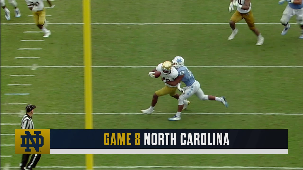 @NDFootball | 2021 Schedule Release - Game 8 North Carolina