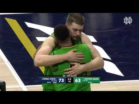 Highlights | @NDmbb vs. PSU, NIT Tournament (2018)