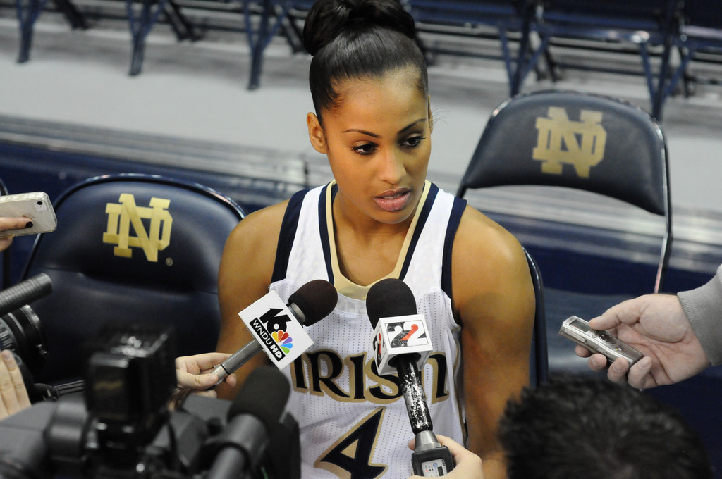 Notre Dame Women's Basketball Media Day 10-11-2012