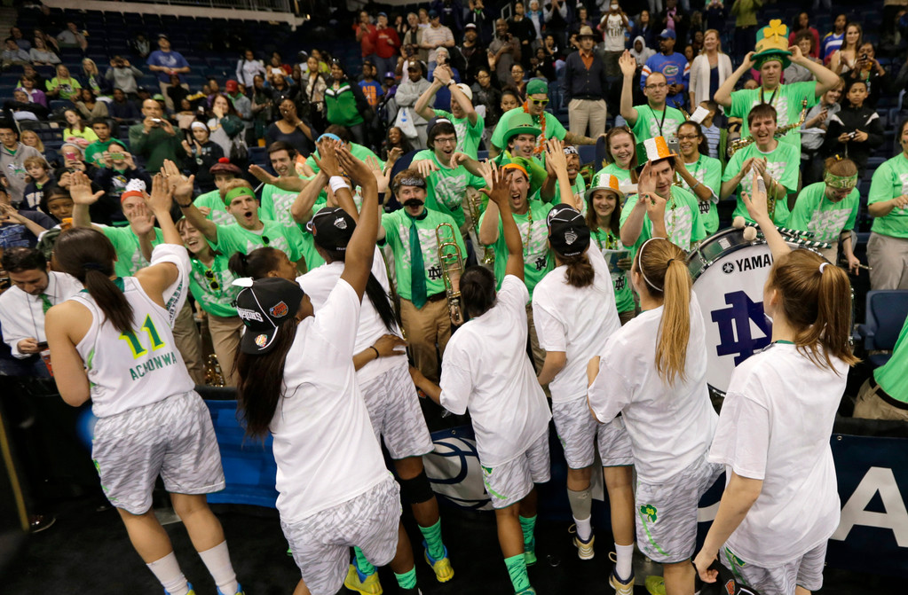 #2 Irish Down #5 Duke 87-76, Head Back to Final Four (AP)
