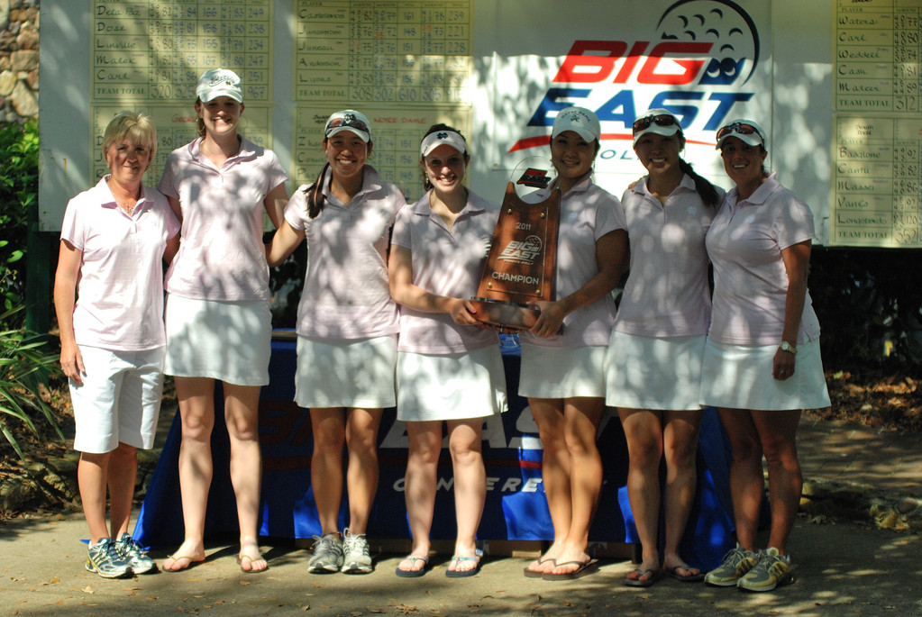 Women's Golf wins the BIG EAST Championship