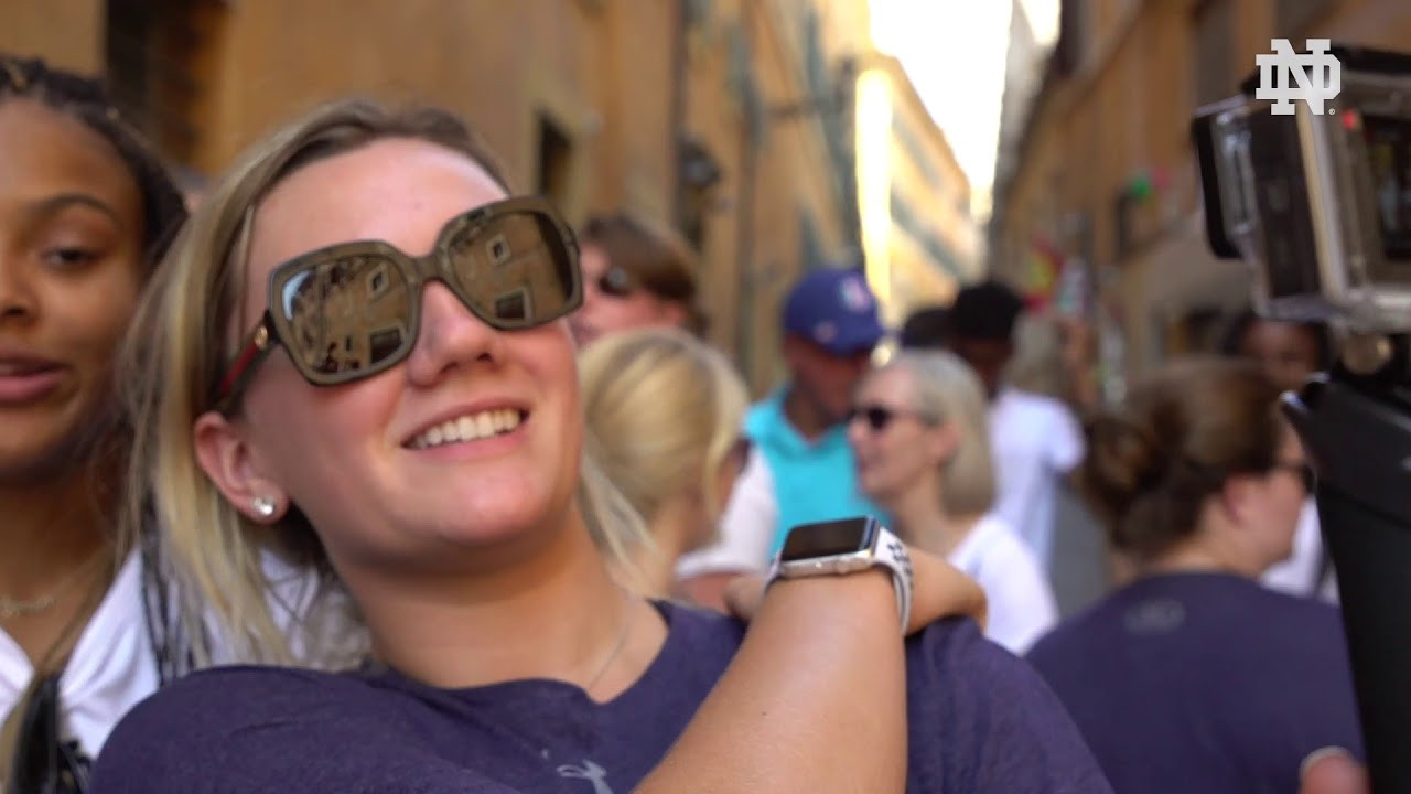#NDWBBAbroad | Rome Recap
