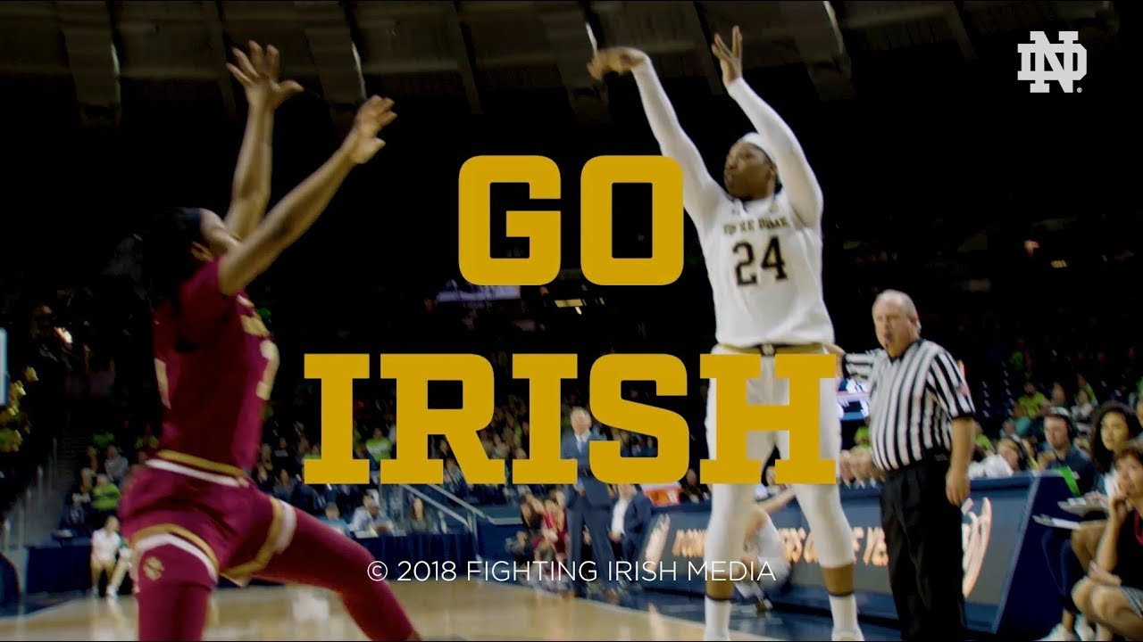 @NDwbb | Go Irish, Beat Lady Vols (2018)