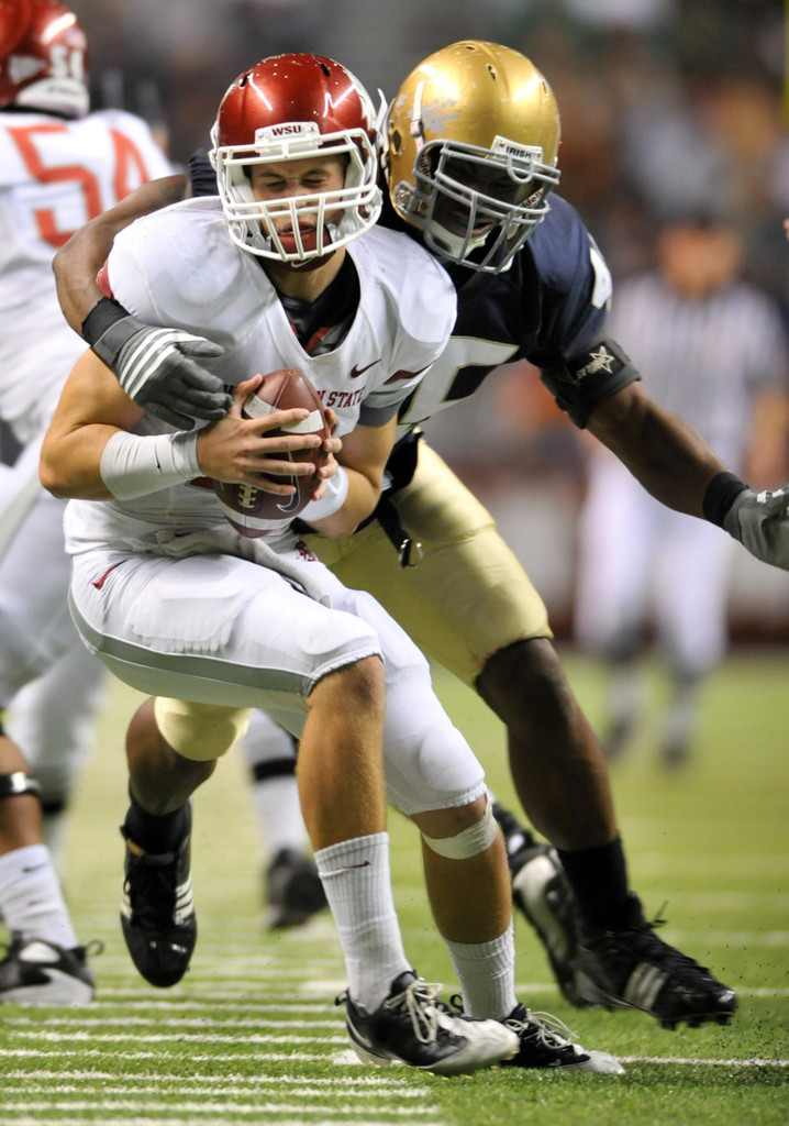 Irish Trounce Washington State, 40-14 (AP)