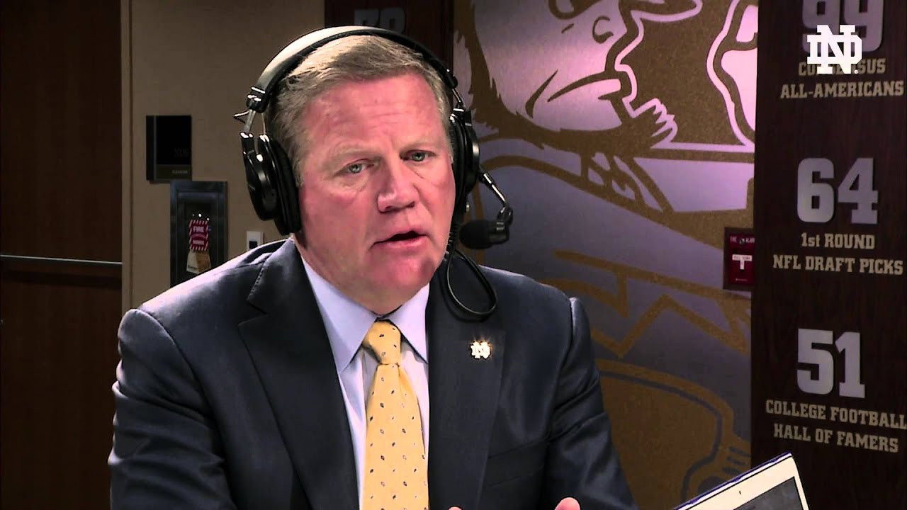 Coach Kelly Part 1 - 2016 Notre Dame Signing Day