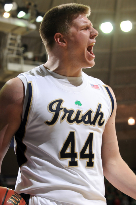 Luke Harangody has been named to the BIG EAST weekly honor roll four times this season.